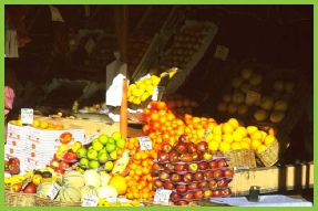 Fruit and veg stall